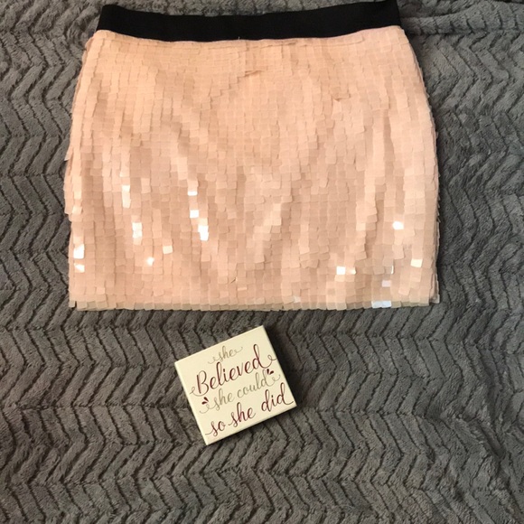 Forever 21 Dresses & Skirts - Pink sequins skirt.